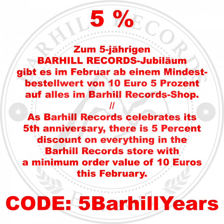 5% Discount with code 5BarhillYears