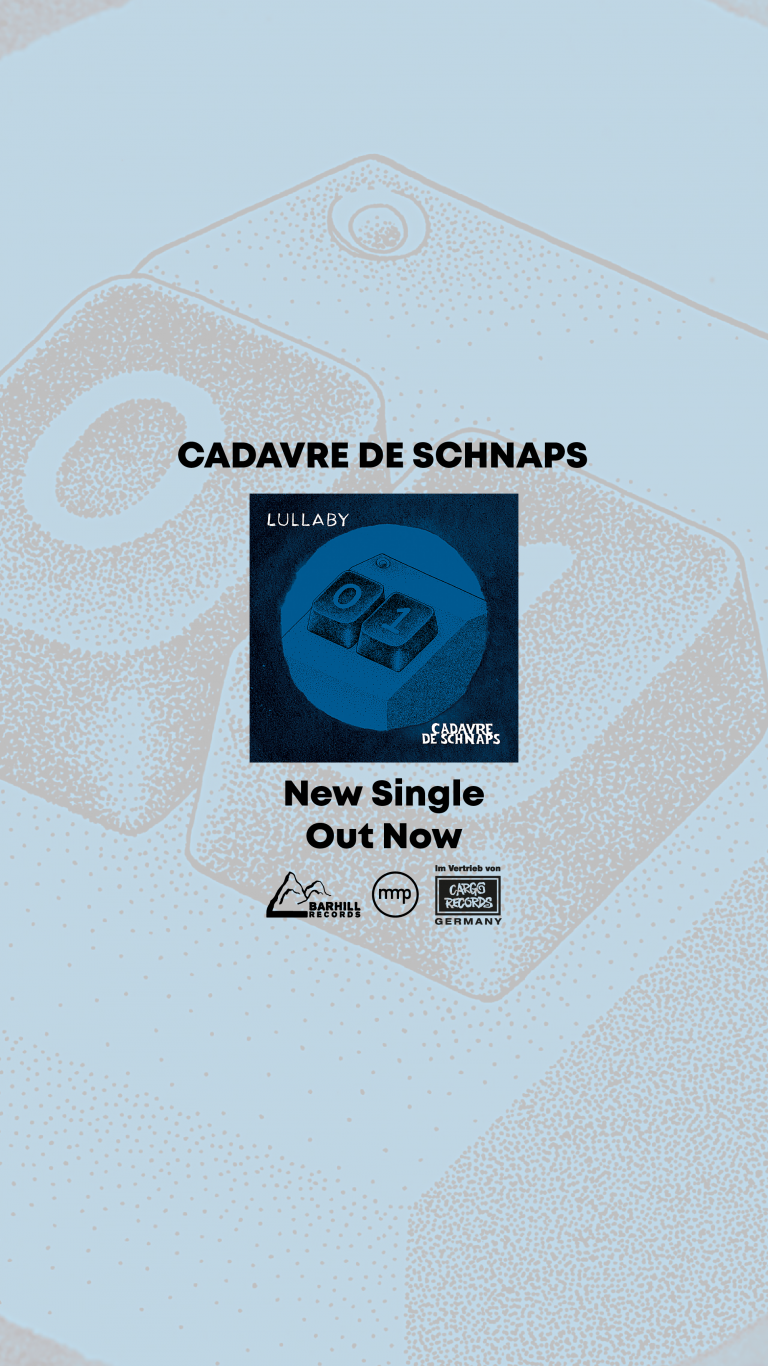 CADAVRE DE SCHNAPS: New song & video  out today