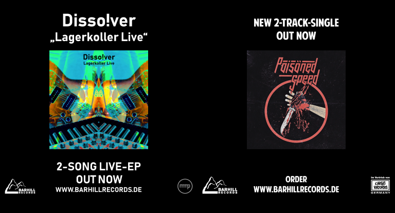 Double Digital Release Day: Disso!ver & Poisoned Speed