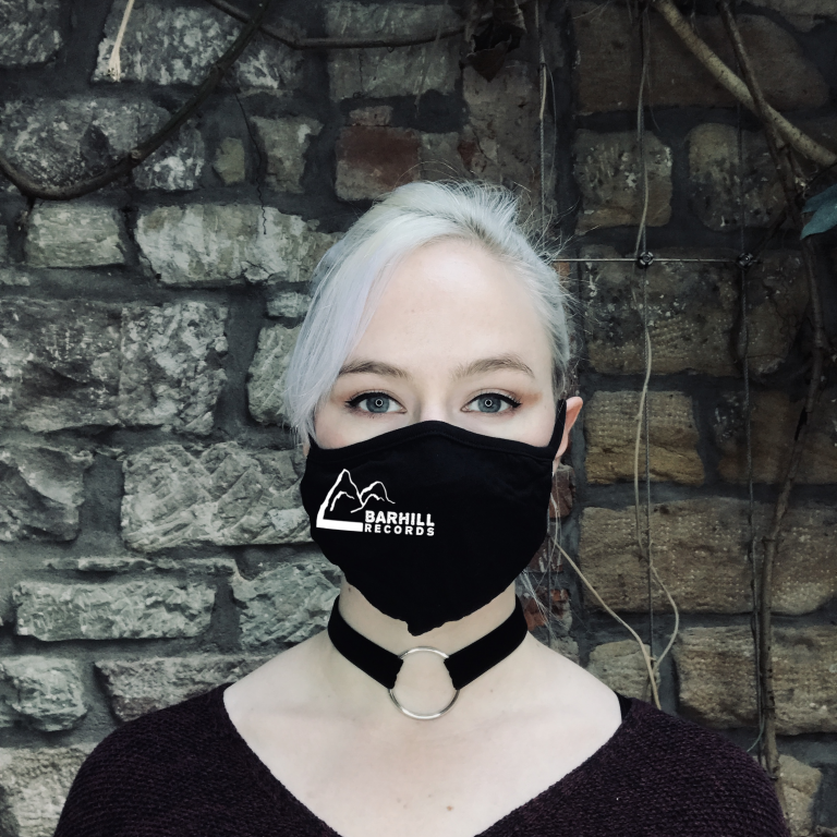 Neu: Barhill Records-Mund-Nase-Behelfsmaske