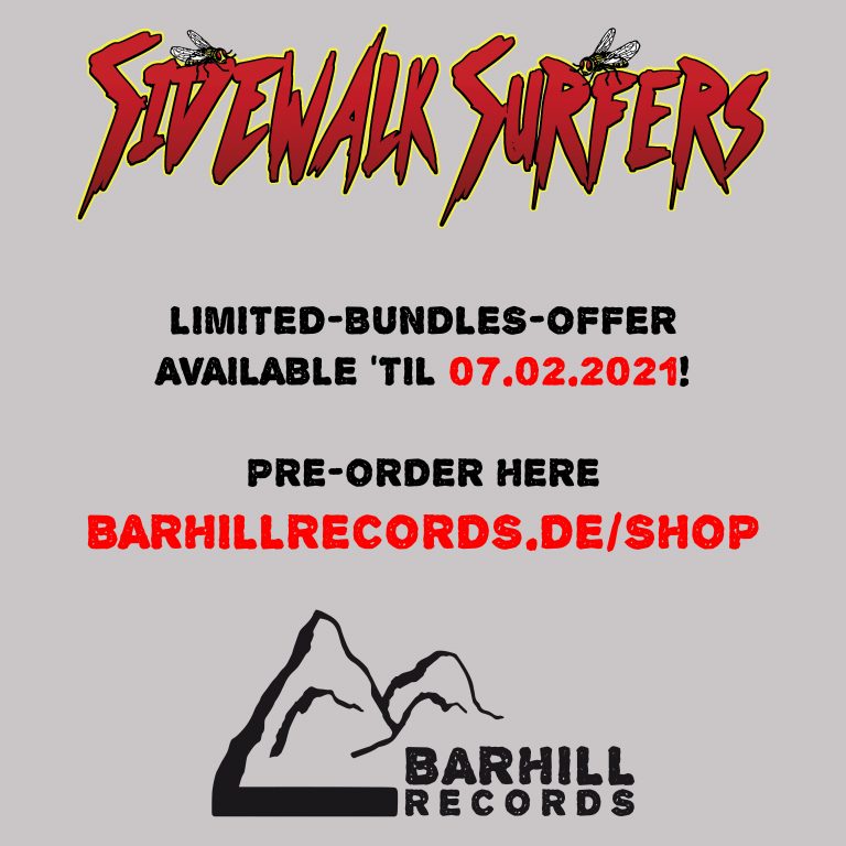 SIDEWALK SURFERS: Limited Pre-Order-Bundles